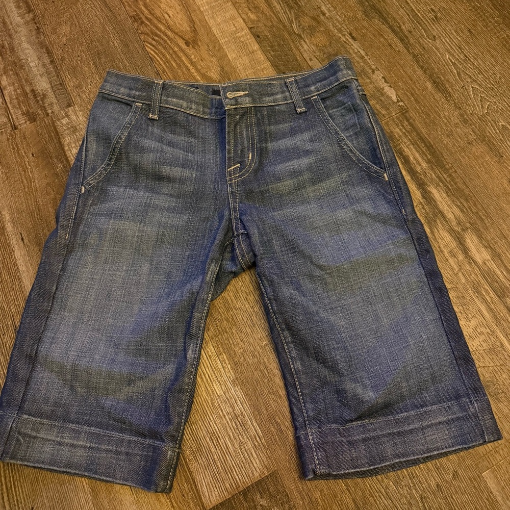 David Kahn Classic Blue Jean Shorts